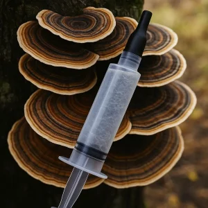 Trametes versicolor – Jeringa de Micelio 10 ml