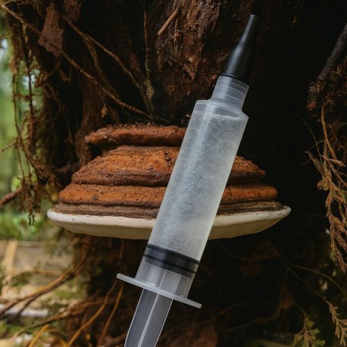 Ganoderma australe –  Jeringa de Micelio 10 ml