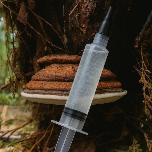 Ganoderma australe –  Jeringa de Micelio 10 ml